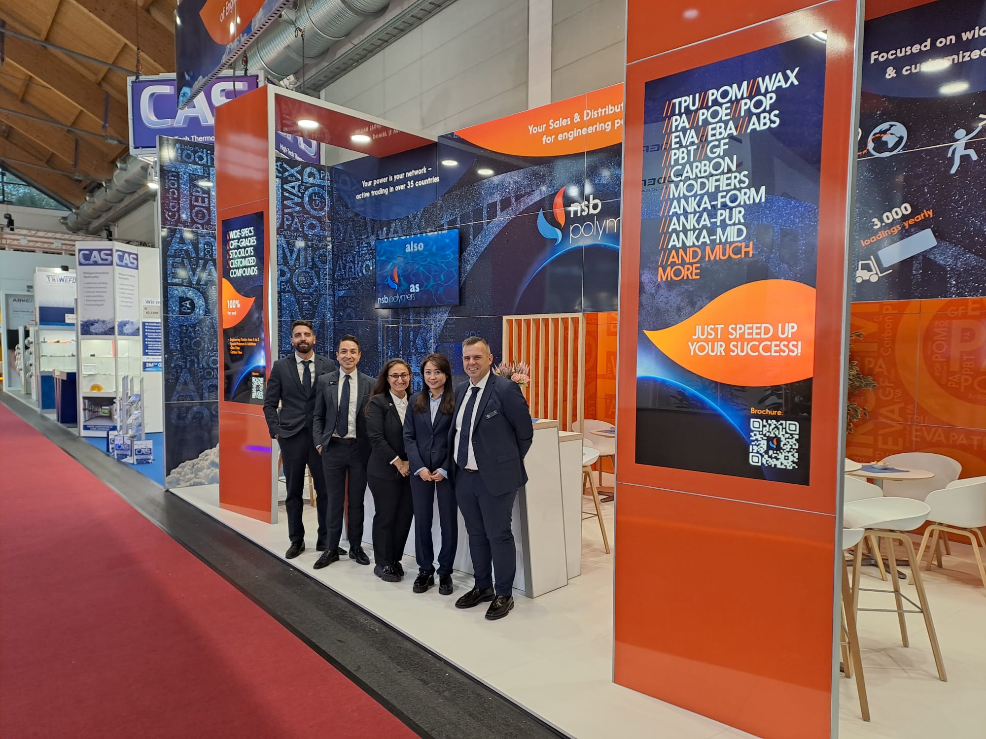 NSB Polymers team at FAKUMA 2023