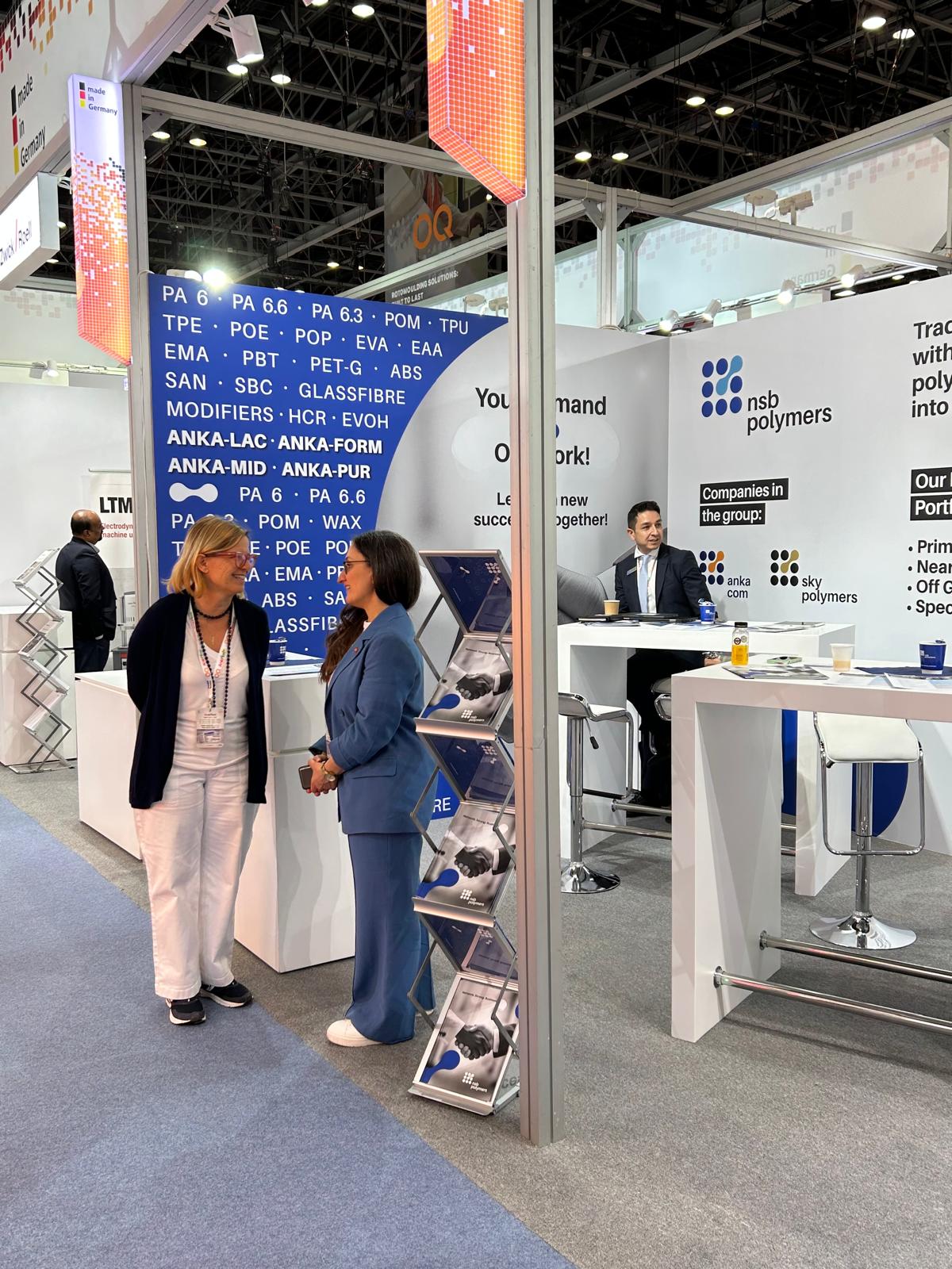 NSB Polymers stand at ArabPlast 2025 in Dubai