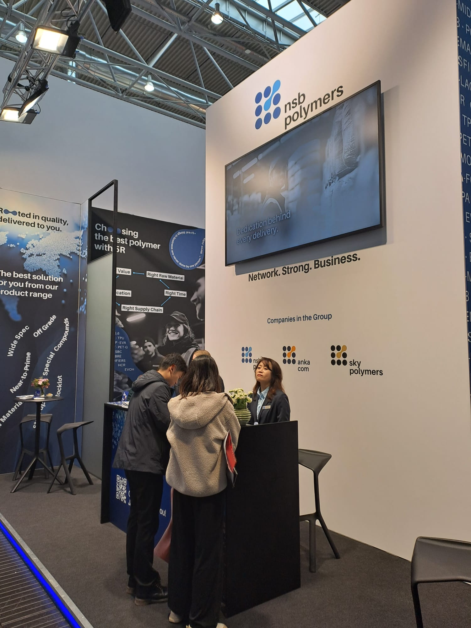 NSB Polymers stand at K 2025 in Düsseldorf