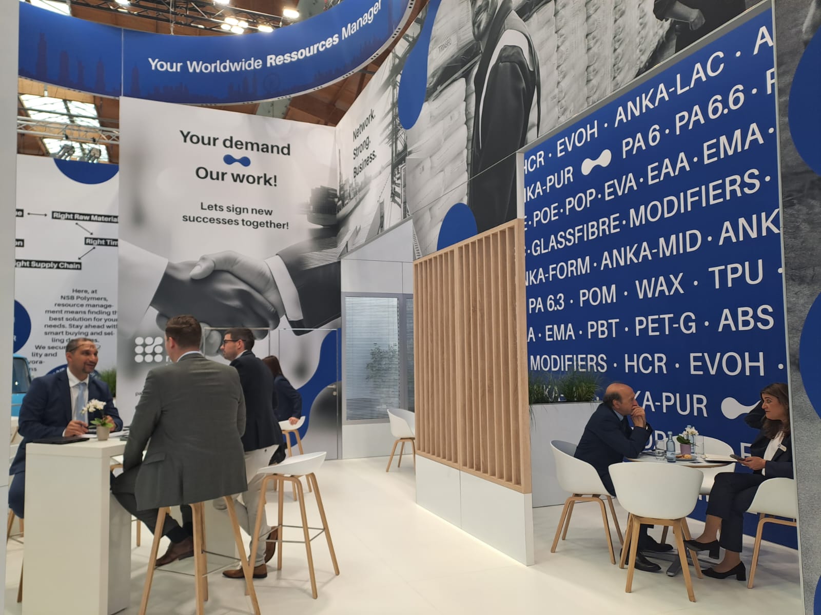 NSB Polymers stand at FAKUMA 2024